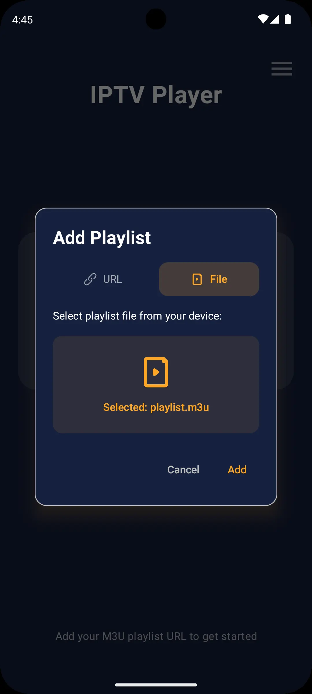 Best Android IPTV Player Screenshot 8 - 2026